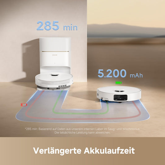 Dreame D20 Pro Plus Saugroboter 13000Pa, Wischfunktion, Station