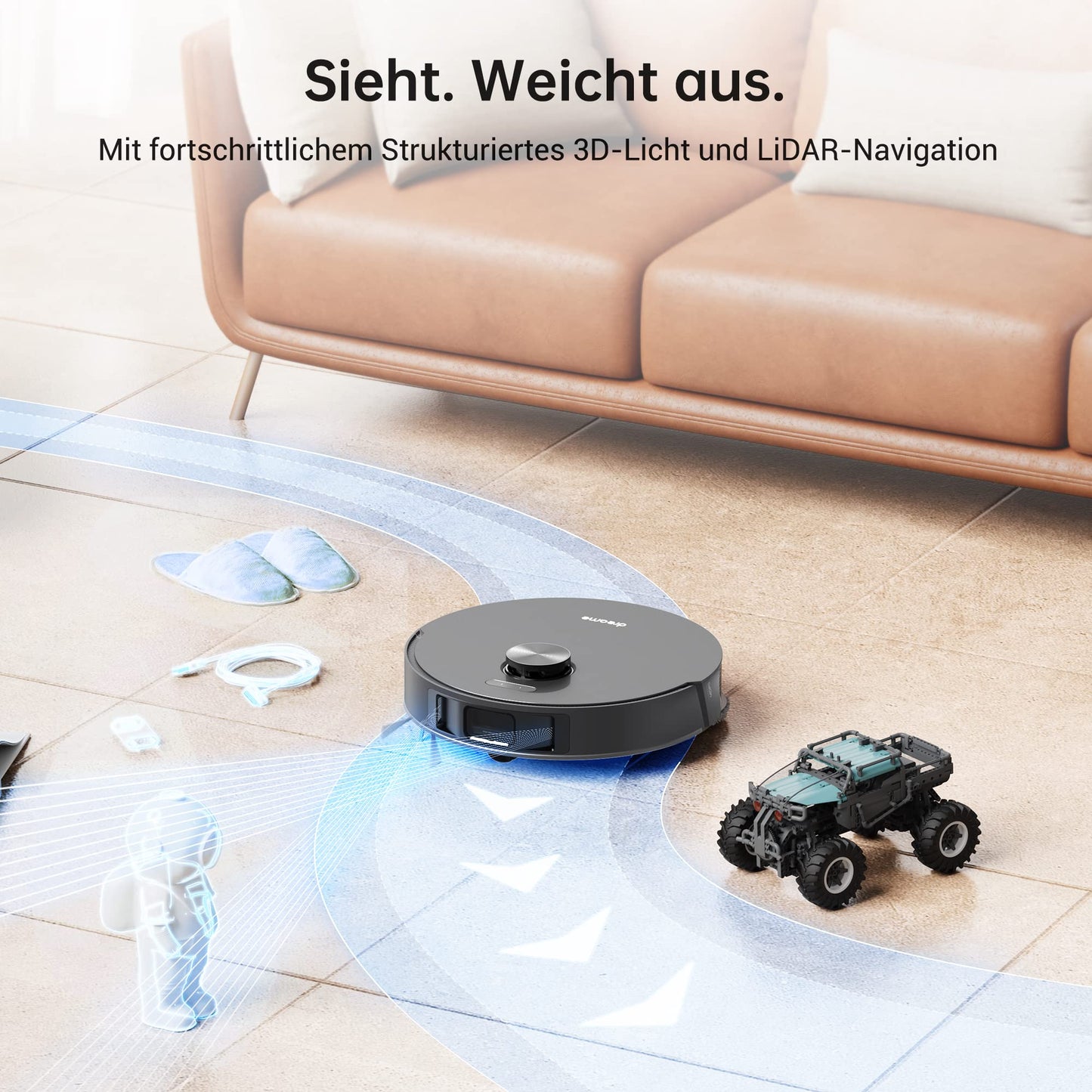 Dreame L10s Pro Saugroboter 5300Pa, Wischfunktion