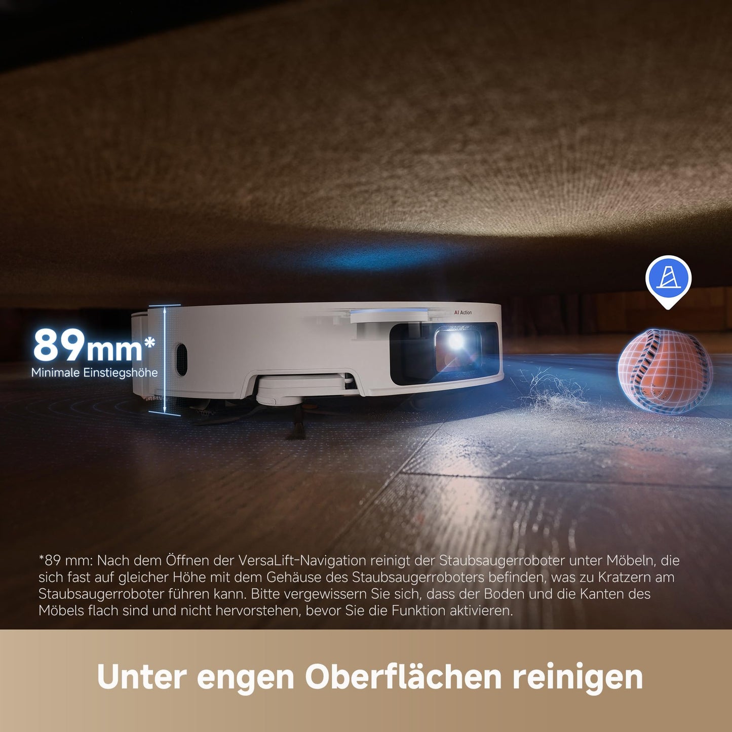 Dreame X50 Ultra Complete Saugroboter 20000Pa, Wischfunktion